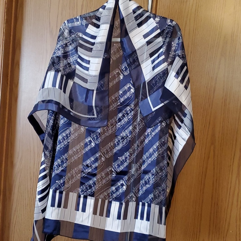 Playing Beautiful Music Scarf